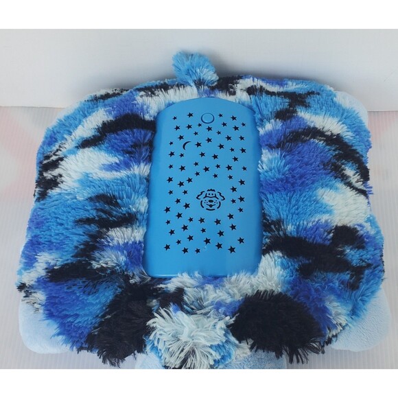 Mini Blue Camo Puppy Dog Night Light Pillow Pets By Dream Lite - Picture 3 of 12